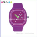 Promotional Gift Silicone Quartz Jelly 10 Colors Wrist Watches